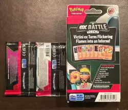 Pokemon TCG: Scarlet and Violet & ex Battle Deck Victini (3 Item Card Lot) - Image 2