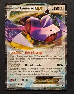 Genesect EX 64/124 Ultra Rare XY - Fates Collide Pokemon Card - Image 1