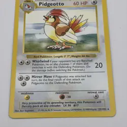 Pokemon Card - Pidgeotto Base Set (Shadowless) 22/102 Rare - Image 2