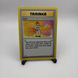 Pokemon Card - Lass Base Set (Shadowless) 75/102 Rare - Image 1