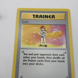 Pokemon Card - Lass Base Set (Shadowless) 75/102 Rare - Image 4