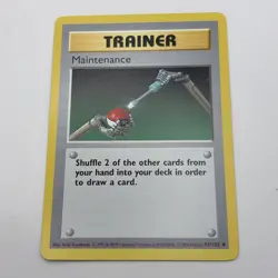 Pokemon Card - Maintenance - 83/102 - LP- Base Set Shadowless - Image 2