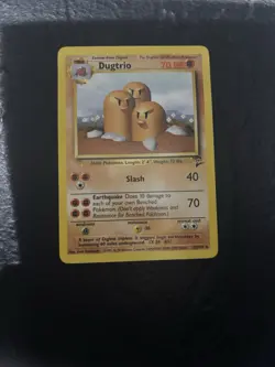 Dugtrio 23/130 Non Holo Rare Base Set 2 - Pokemon Card WOTC - NM - Image 1