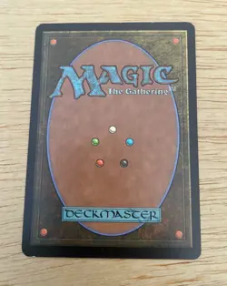 VTG MTG Magic The Gathering Prerelease Card Stone-Tongue Basilisk Foil Arabic - Image 2