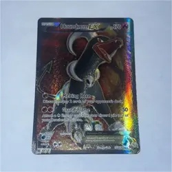 Pokemon Houndoom EX 153/162 Breakthrough Ultra Rare Full Art Holo Card - Image 1