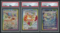 PSA 10 COMPLETE SET OF 9 CARD UMBREON EEVEE SYLVEON TERASTAL FESTIVAL SAR - Image 3
