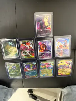 Pokemon EX Holo Card Lot - 10 Cards Charcadet Mimikyu Mega Gengar Venusaur - Image 1