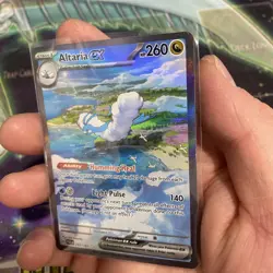 Pokemon TCG Altaria EX Holo Card 253/182 Sv04: Paradox Rift - Image 4