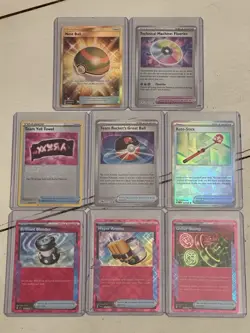 Pokemon Trainer 8-Card Item Lot - Nest Ball And Ace Spec - Great Lot!! - Image 1