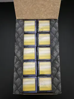 Dragon Shield Matte Clear Standard Size 100 Card Sleeves Display Box Case 1000 - Image 1