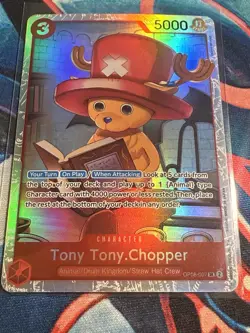 Tony Tony Chopper OP08-007 (SR) - One Piece Card Game - Two Legends Foil - Image 1