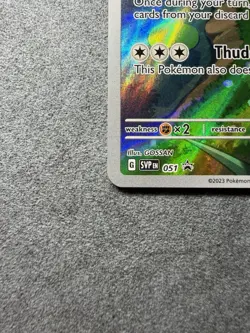 Pokemon Snorlax 051 SVP: Scarlet & Violet Promo Holo Card English 2023 - Image 4