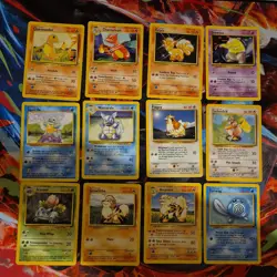 Base Set Unlimited - 23 Card Job Lot Bundle - WOTC Pokemon TCG - Image 1