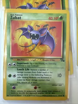 Pokemon TCG Fossil Unlimited Card Lot (23) Common Uncommon Rare Some Duplicates - Image 2