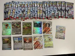 Pokemon Prismatic Evolutions 23 Open Packs Of Bulk + Hits Pulled ! Tcg Card Lot - Image 1