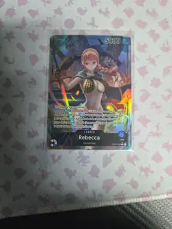One Piece TCG English Rebecca OP-04-039 Alt Art Leader Kingdoms Of Intrigue - Image 1
