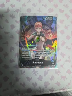 One Piece TCG English Rebecca OP-04-039 Alt Art Leader Kingdoms Of Intrigue - Image 2