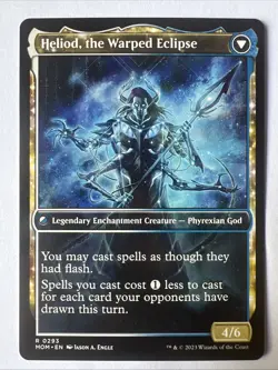 MTG - March of the Machine - Heliod, the Radiant Dawn - SHOWCASE - NM - Image 2