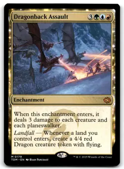 Dragonback Assault 179 Tarkir: Dragonstorm Lightly played - Image 1