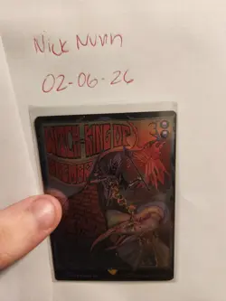 lotr mtg witch king of angmar foil - Image 1