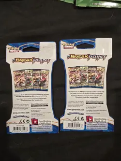 (2) Pokemon XY Breakpoint Sleeved Booster Packs Factory Sealed - Image 2