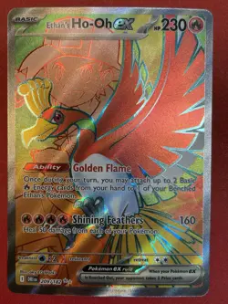 Ethan's Ho-Oh ex 209/182 Sv10: Destined Rivals Holo Pokemon TCG (NM) - Image 1