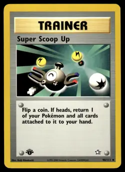 Pokemon TCG Expedition #151/165 Super Scoop Up 1st Edition LP - Image 1