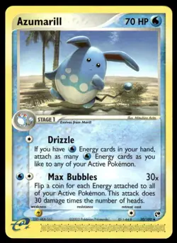 Pokemon TCG Sandstorm #30/100 Azumarill LP+ - Image 1