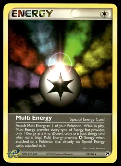 Pokemon TCG Sandstorm #93/100 Multi Energy LP - Image 1