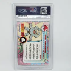 2000 Pokemon Topps Chrome Machamp #68 Pokemon T.V. - PSA 5 - Image 2