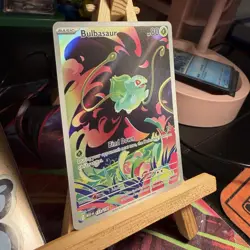 Bulbasaur 133/132 Mega Evolution Illustration Rare Full Art Pokemon TCG MINT - Image 2