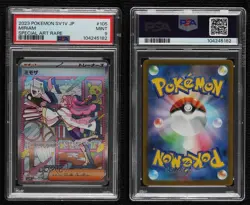 Special Art Rare - Miriam Japanese Pokemon Scarlet & Violet ex (sv1V) PSA 9 MINT - Image 3