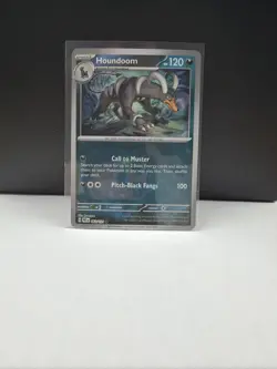Pokemon Houndoom 063/131 (Master Ball Pattern) Pokemon TCG Prismatic Evolutions - Image 1