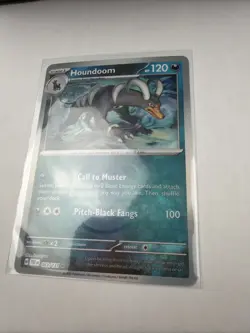 Pokemon Houndoom 063/131 (Master Ball Pattern) Pokemon TCG Prismatic Evolutions - Image 3