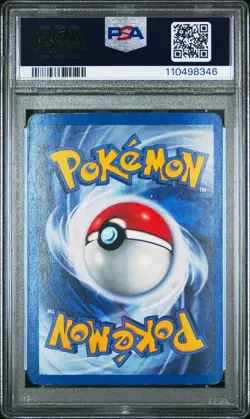 2001 POKEMON PROMO BLACK STAR POKEMON LEAGUE #35 PICHU-REVERSE FOIL PSA 4 - Image 2