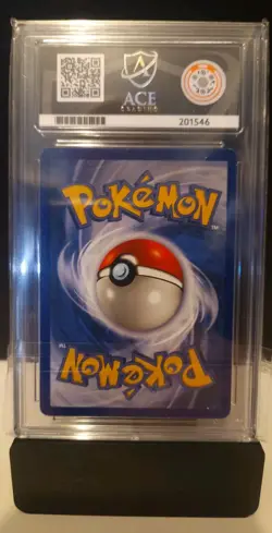1999 POKEMON GAME #8 MACHAMP-HOLO 1ST EDITION ACE 6 EX-MT - Image 2