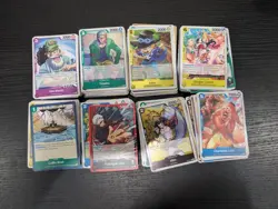 Around 1200 One Piece TCG Cards Bulk Lot - C , UC, L Mix OP14 OP13 OP12 PRB02 - Image 1