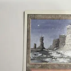 MtG Magic the Gathering Revised Edition 1994 Plateau Dual Land Lightly played - Image 2