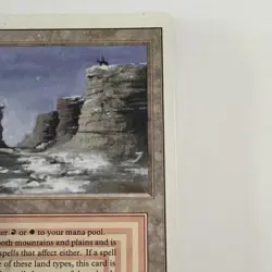 MtG Magic the Gathering Revised Edition 1994 Plateau Dual Land Lightly played - Image 5