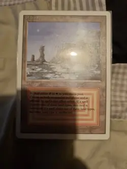 Plateau Revised MTG Card Dual Land Magic the Gathering 1994 - Image 1