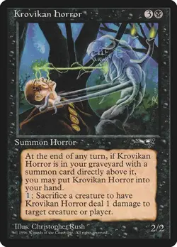 MTG- Alliances Krovikan Horror! RESERVE LIST! Slightly Played! FREE SHIPPING! - Image 1