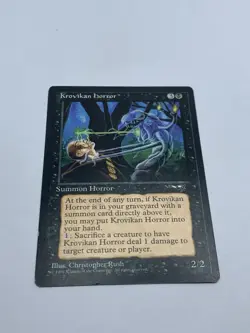 Krovikan Horror - Alliances - MTG - Rare - Magic The Gathering - Image 2