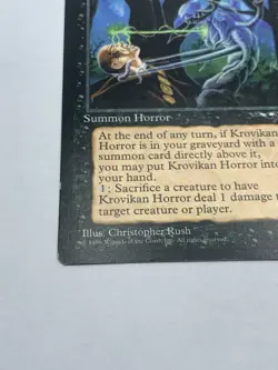 Krovikan Horror - Alliances - MTG - Rare - Magic The Gathering - Image 5