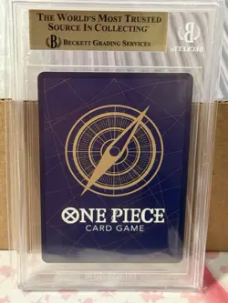 One Piece CCG Divine Departure OP10-019 Royal Blood Alt Art BGS 9.5 Manga - Image 2