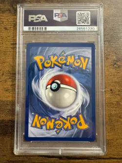1999 POKEMON FOSSIL 1ST ED #27 MOLTRES PSA 10 - Image 2