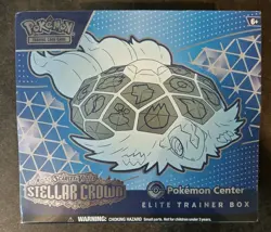 Pokemon TCG: Stellar Crown Pokemon Center Elite Trainer Box, New And Sealed - Image 1