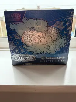 Pokemon TCG: Stellar Crown Pokemon Center Elite Trainer Box, New And Sealed - Image 1