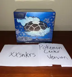 Pokemon TCG Stellar Crown Pokemon Center Elite Trainer Box ETB - New and Sealed - Image 1