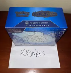 Pokemon TCG Stellar Crown Pokemon Center Elite Trainer Box ETB - New and Sealed - Image 5