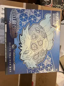Pokemon TCG: Stellar Crown Pokemon Center Elite Trainer Box, New And Sealed - Image 1